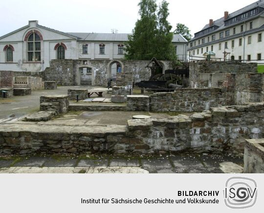 Ansicht des Hüttenwerks Grünthal in Olbernhau