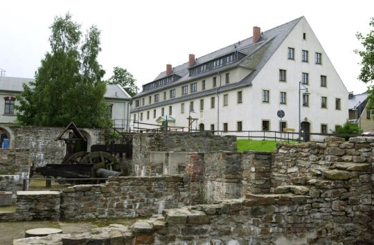 Ansicht des Hüttenwerks Grünthal in Olbernhau