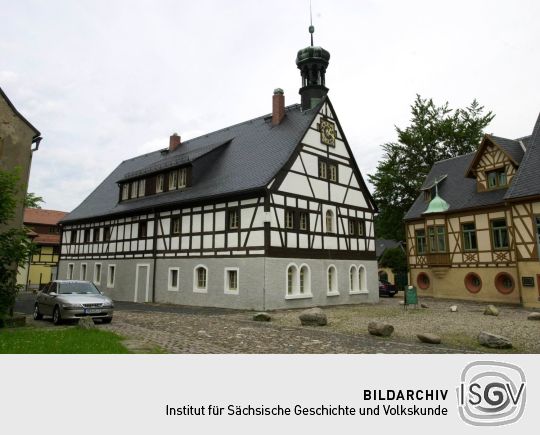 Ansicht der Saigerhütte in Olbernhau