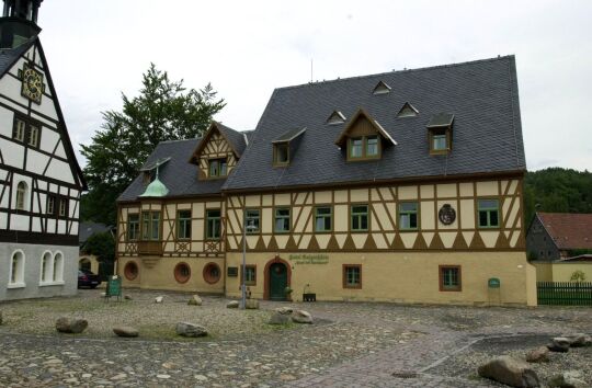 Ansicht der Saigerhütte in Olbernhau