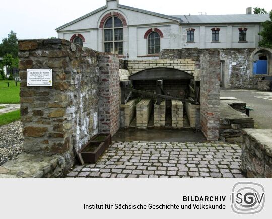 Ansicht des Hüttenwerks Grünthal in Olbernhau