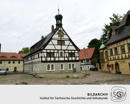 Ansicht der Saigerhütte in Olbernhau