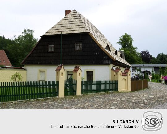 Ansicht der Saigerhütte in Olbernhau