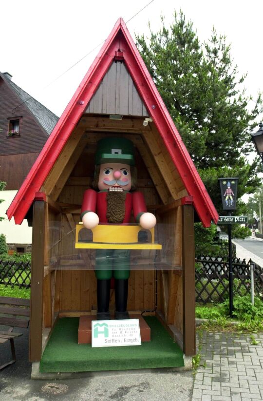 Spielzeughäusel in Seiffen
