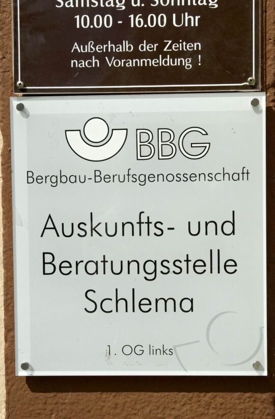 Ansicht des Uranbergbaumuseums in Schlema