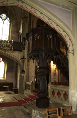 Bild: Innenansicht der Kirche in Johanngeorgenstadt