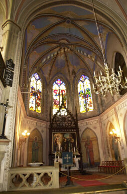 Bild: Innenansicht der Kirche in Johanngeorgenstadt