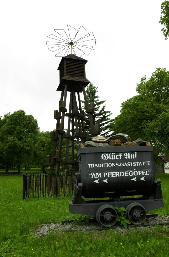 Ansicht vom Bergbaumuseum in Johanngeorgenstadt