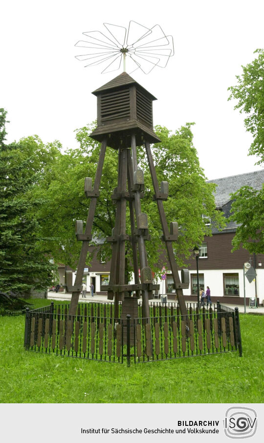 Ansicht vom Bergbaumuseum in Johanngeorgenstadt