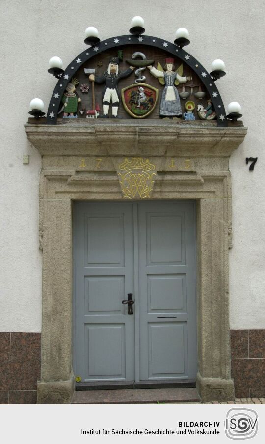 Ortsansicht in Schwarzenberg