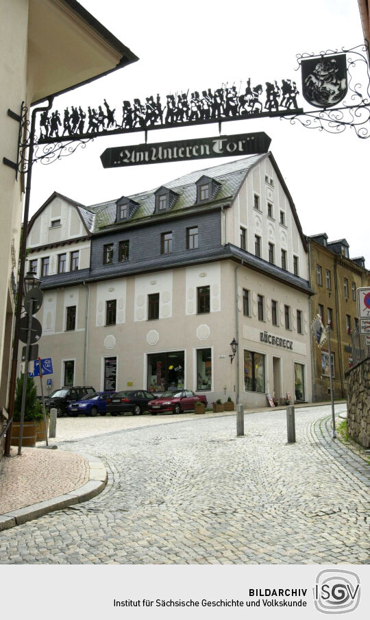 Ortsansicht in Schwarzenberg