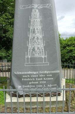 Bild: Ortsansicht in Schwarzenberg