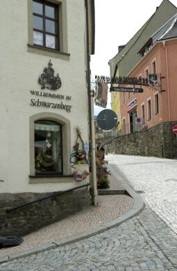 Bild: Ortsansicht in Schwarzenberg