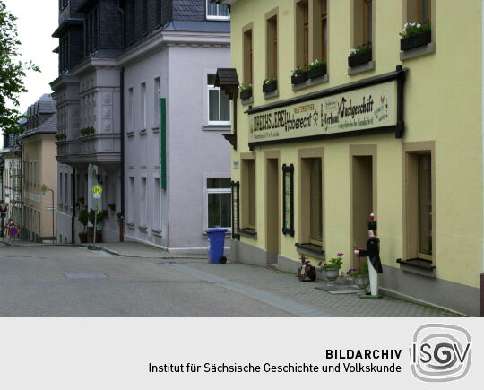 Souvenirgeschäft am Markt in Oberwiesenthal