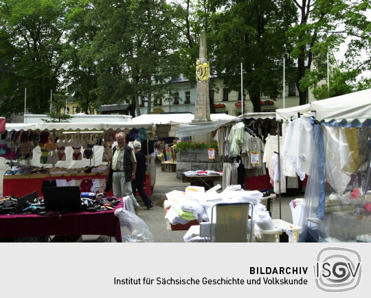 Wochenmarkt in Oberwiesenthal