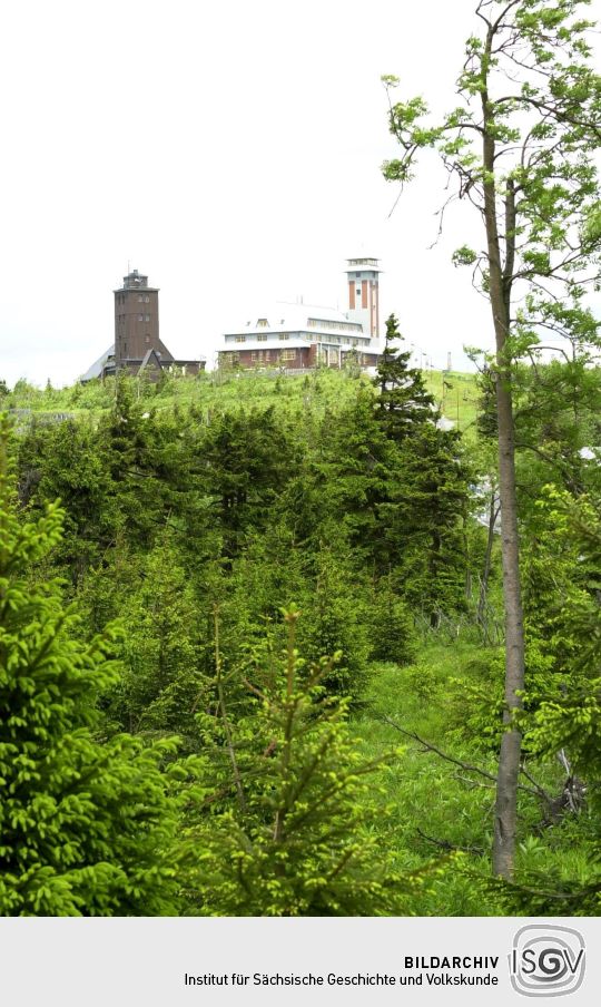 Gebäude auf dem Fichtelberg