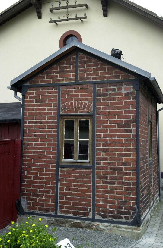 Ansicht des Schmalspurbahnmuseums in Oberrittersgrün