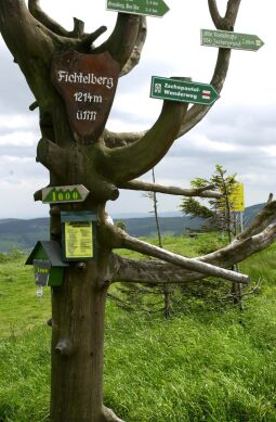 Bild: Ansicht des Fichtelbergs