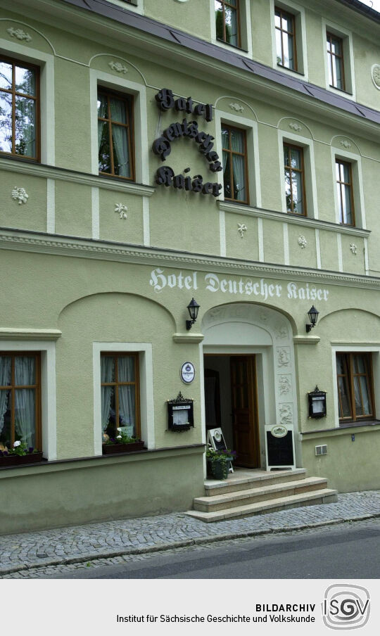 Ortsansicht in Oberwiesenthal