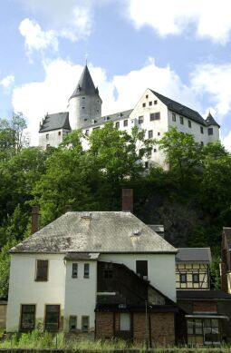 Bild: Ansicht des Schlosses in Schwarzenberg