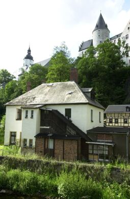 Bild: Ansicht des Schlosses in Schwarzenberg