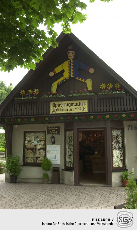 Ortsansicht in Seiffen