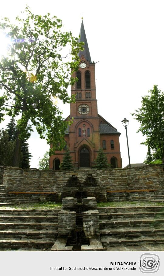 Ortsansicht in Zwönitz