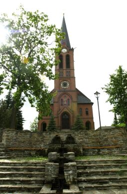 Bild: Ortsansicht in Zwönitz