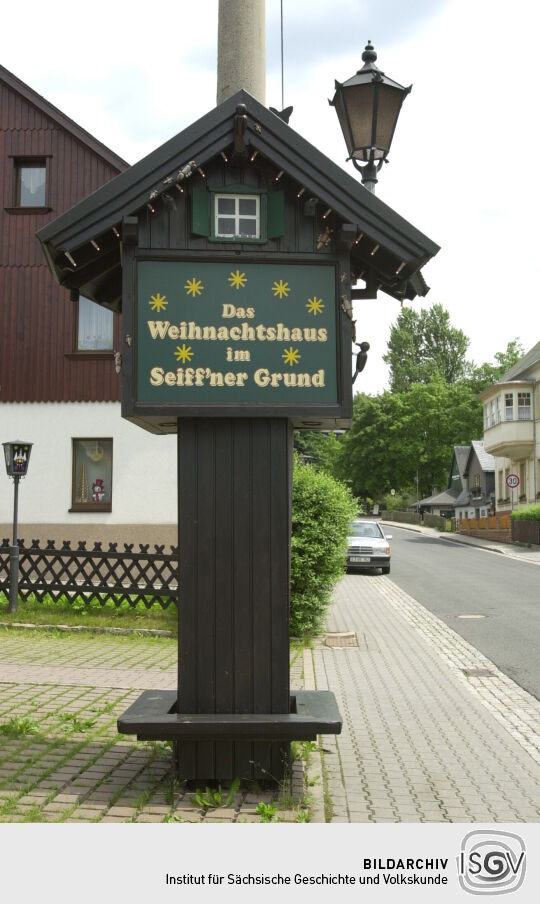 Ortsansicht in Seiffen