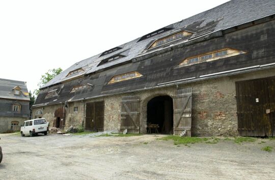 Stallscheune des ehemaligen Rittergutes in Wiesa