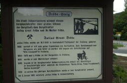 Bild: Informationstafel in Schwarzenberg