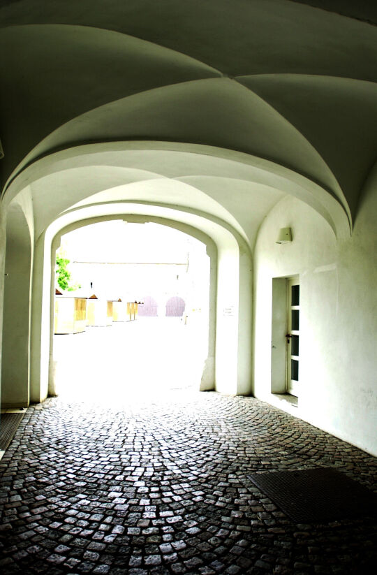 Ansicht des Schlosses in Planitz