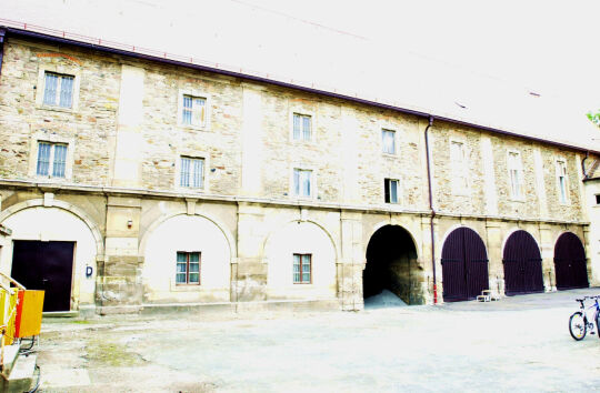 Ansicht des Schlosses in Planitz