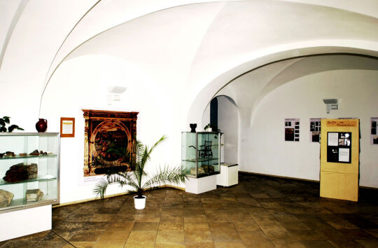 Ansicht des Schlosses in Planitz