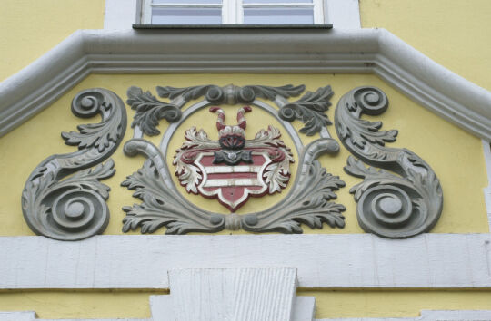 Ansicht des Schlosses in Planitz