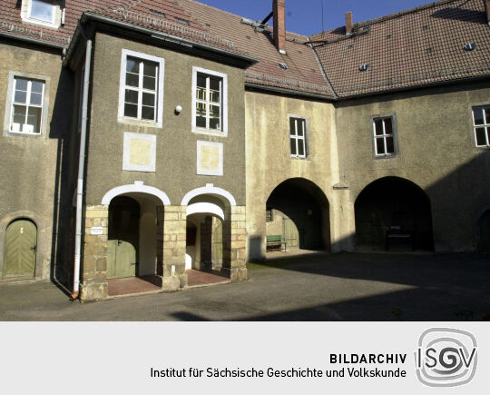Ansicht des Schlosses in Rothschönberg