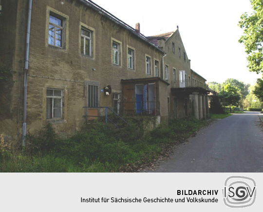 Ansicht des Schlosses in Rothschönberg