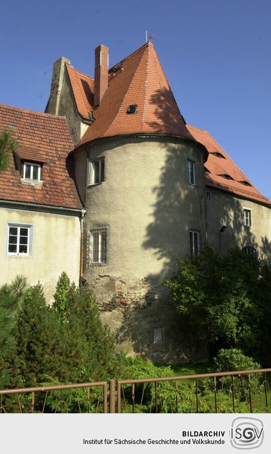 Ansicht des Schlosses in Rothschönberg