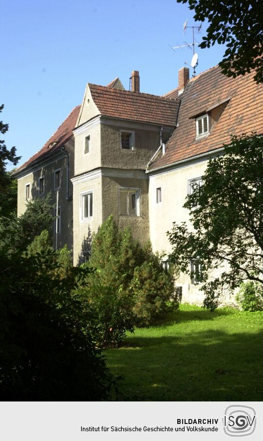 Ansicht des Schlosses in Rothschönberg
