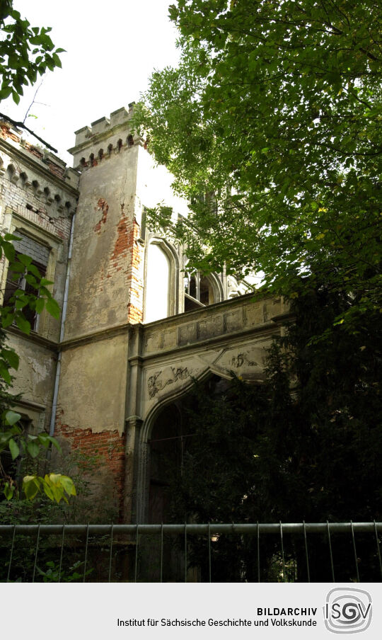 Ansicht des Schlosses Thierbach