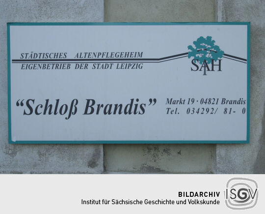 Ansicht von Schloss Brandis