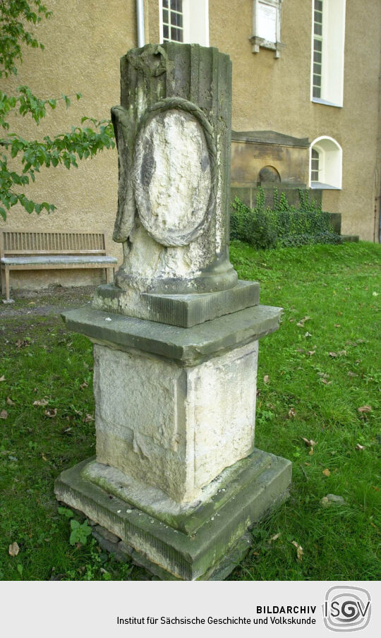 Ansicht der Kirche in Raußlitz