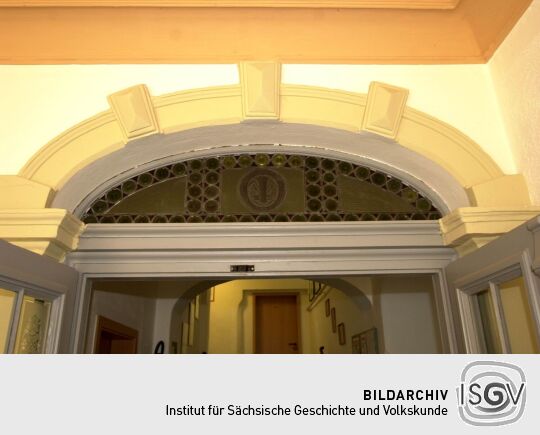 Ortsansicht in Zschaitz - Schulgebäude