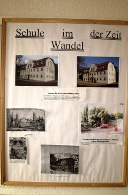 Bild: Ortsansicht in Zschaitz - Schulgebäude