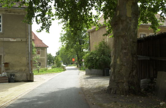 Ortsansicht in Rietschen