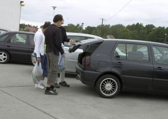 Ortsansicht in Przewóz [Priebus]