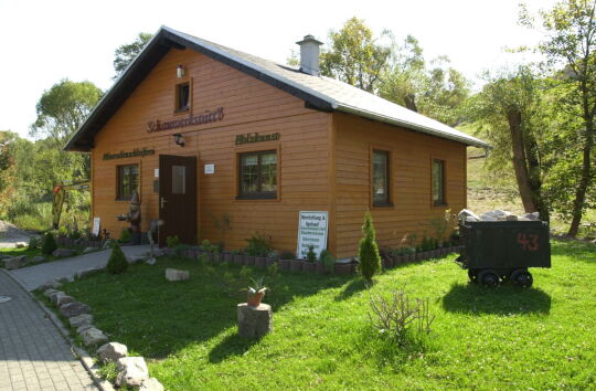 Grenzübergang zwischen Hora Svaté Kateřiny [Katharinenberg] und Deutschkatharinenberg