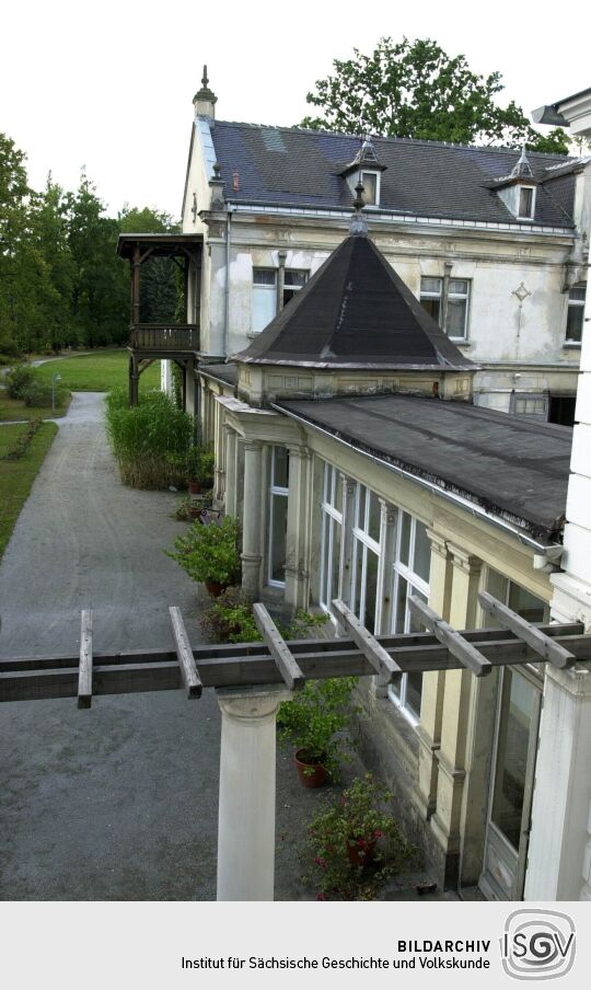 Ansicht des einstigen Rittergutes in Großschönau