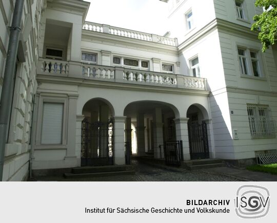 Ansicht des einstigen Rittergutes in Großschönau