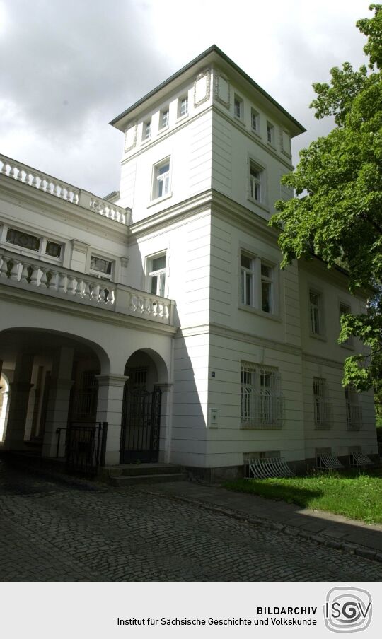 Ansicht des einstigen Rittergutes in Großschönau